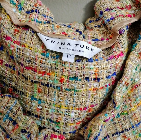 Trina Turk Tweed Shrug - Picture 3 of 5